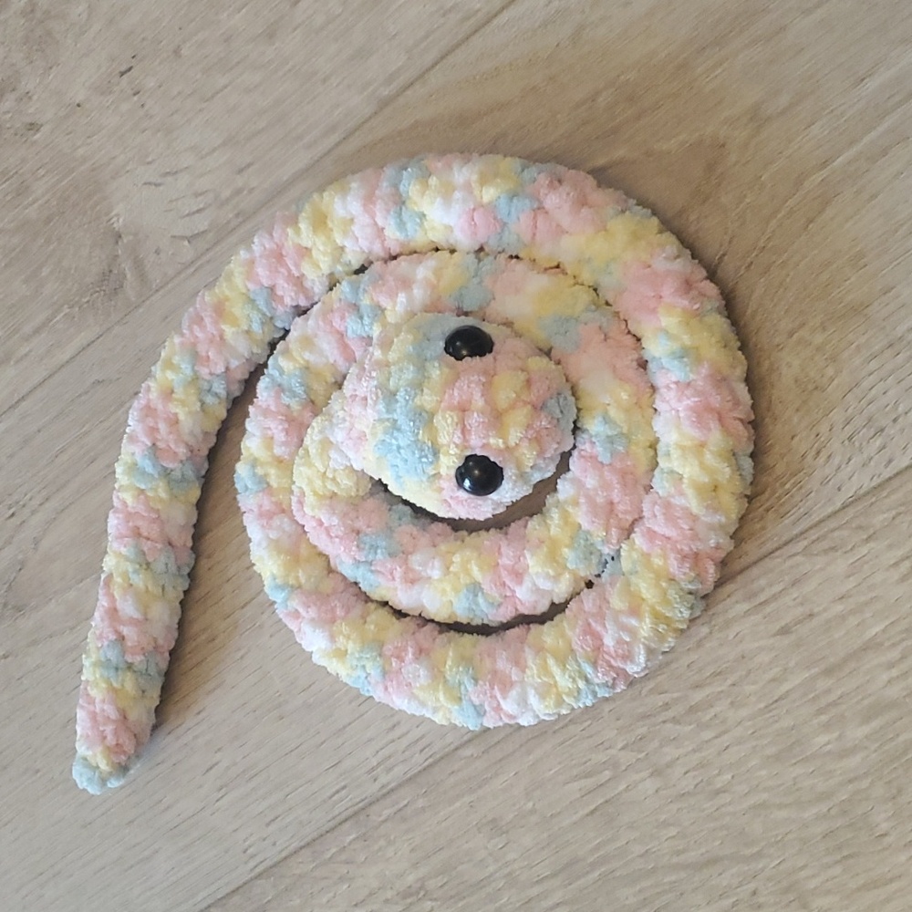 Crochet Snake Multi Color